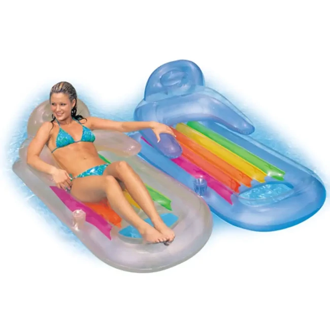 King Cool fotelmatrac 160×85 cm 2 változatban – Intex