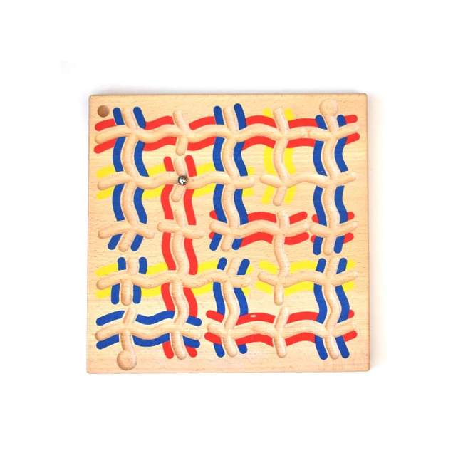 Golyós fa ügyességi játék 25×25 cm