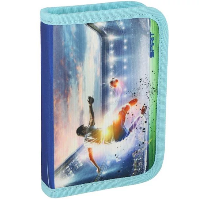 Spirit: Champ League focis kihajtható töltött tolltartó 28 db-os