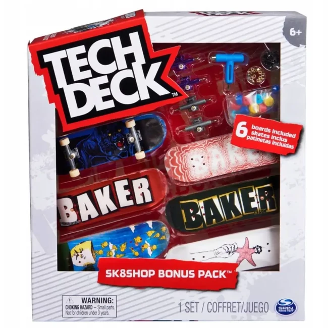 Tech Deck Sk8shop Bonus Pack Fingerboard gördeszka csomag többféle változatban – Spin Master