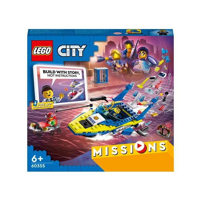 LEGO® City: Vízirendőrség nyomozói küldetés (60355)