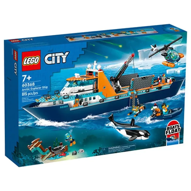 LEGO® City: Sarkkutató hajó (60368)