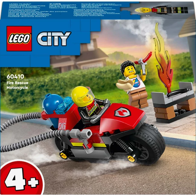 LEGO® City: Tűzoltó motorkerékpár (60410)