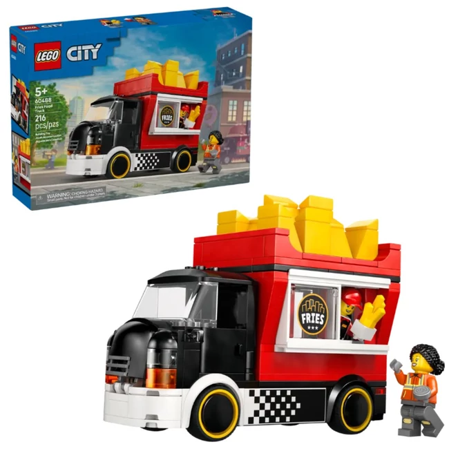 LEGO® City: Sültkrumpli-árus büfékocsi (60488)