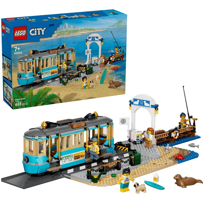 LEGO® City: Klasszikus tengerparti villamos (60506)