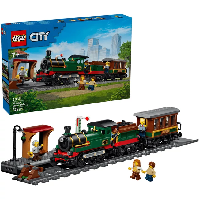 LEGO® City: Nosztalgia gőzmozdony (60511)
