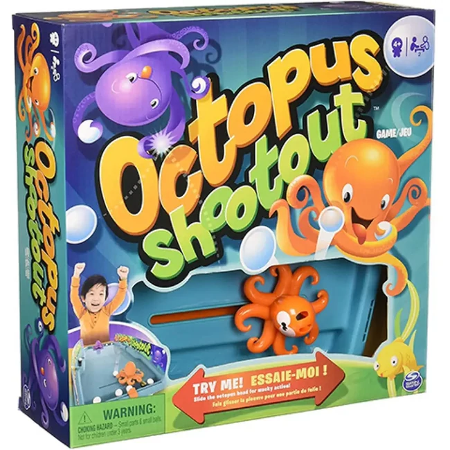 Octopus Shootout társasjáték – Spin Master