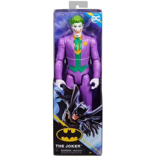 DC Comics Batman: Joker 30 cm-es akciófigura lila öltönyben – Spin Master