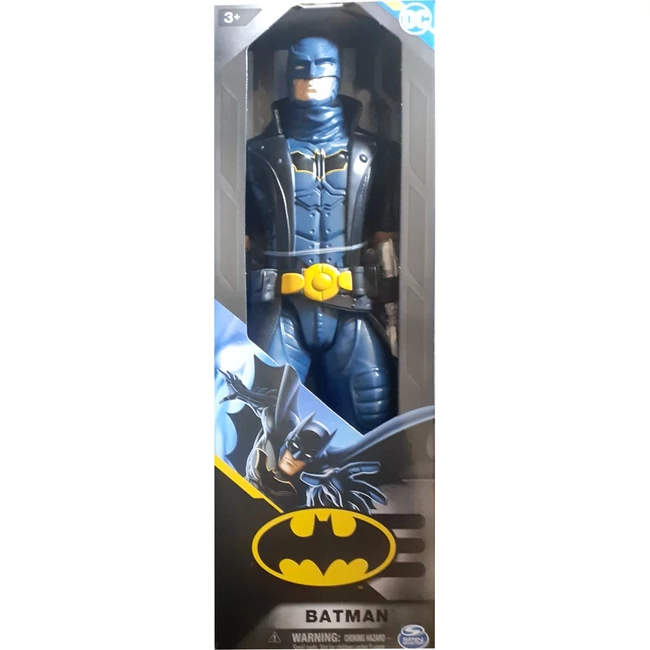DC Batman: Batman fekete kabátban 30 cm-es figura – Spin Master