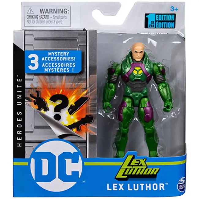 DC Comics: Lex Luthor 10 cm figura meglepetés kiegészítőkkel – Spin Master