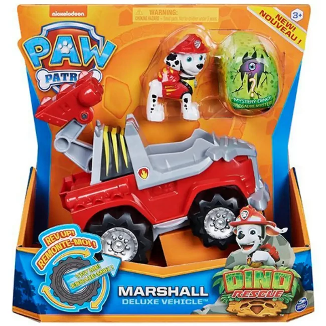 Mancs őrjárat Dino Rescue: Marshall deluxe járművel – Spin Master