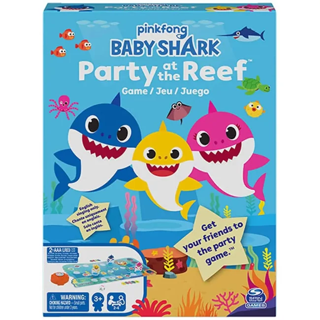 Baby Shark Party at the Reef társasjáték – Spin Master
