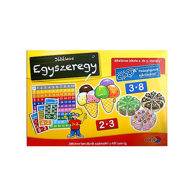 Játékos Egyszeregy oktató játék – Noris