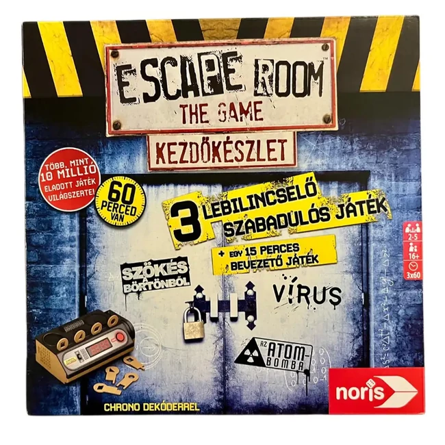 Escape Room: The Game kezdőkészlet társasjáték – Simba Toys