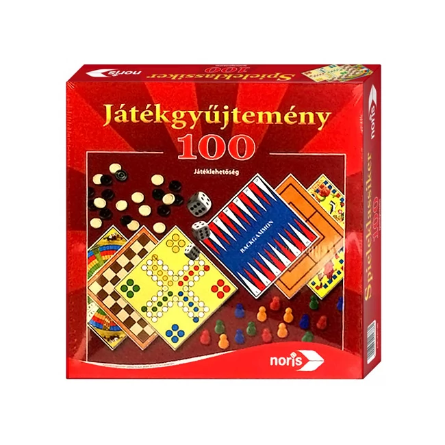 Játékgyűjtemény 100 db-os – Noris