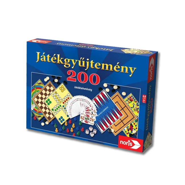 Játékgyűjtemány 200 db-os – Noris