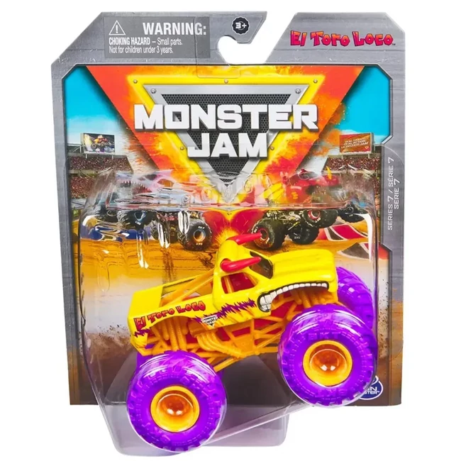 Monster Jam: El Toro Loco monster truck kisautó – 1/64 – Spin Master