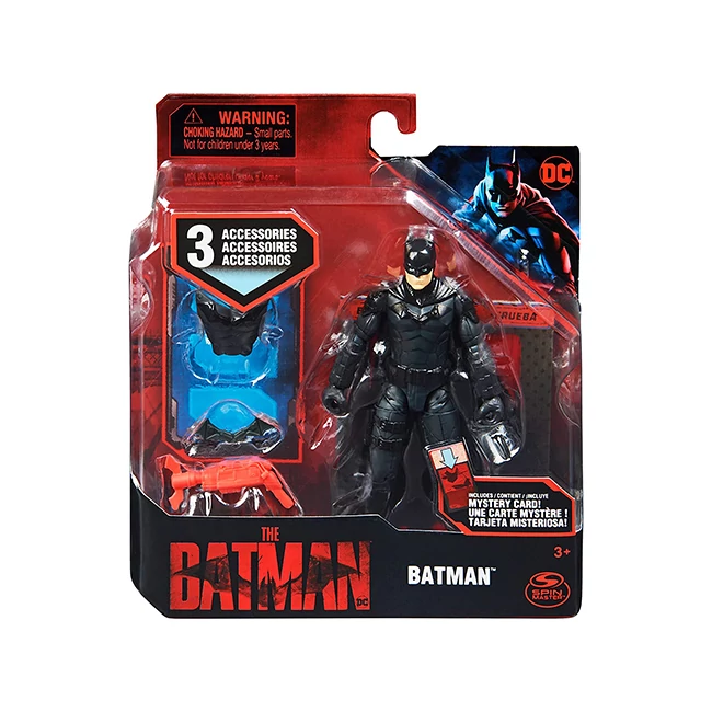 DC Comics: The Batman játékfigura kiegészítőkkel 10 cm – Spin Master
