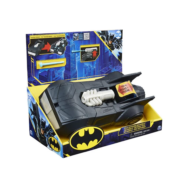 DC Batman: Tech Defender Batmobile járgány – Spin Master