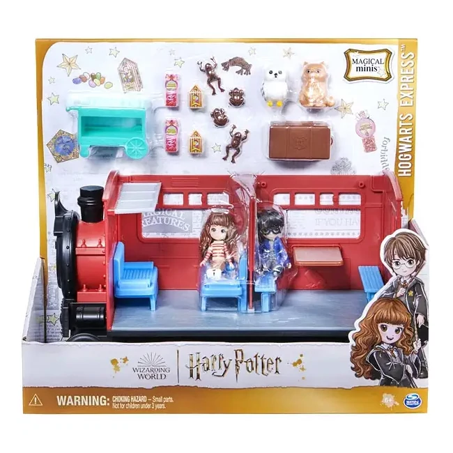 Wizarding World: Harry Potter Magical Minis Roxfort Express játékszett figurákkal – Spin Master