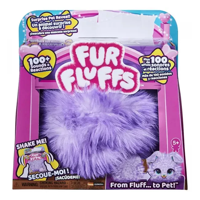 Fur Fluffs: Interaktív plüss kutya – Spin Master