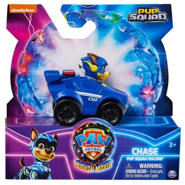 Mancs Őrjárat A Szuperfilm: Pup Squad Racers Chase minifigura járművel – Spin Master