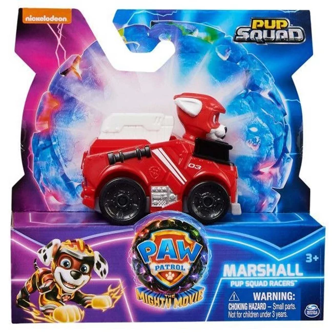 Mancs Őrjárat A Szuperfilm: Pup Squad Racers Marshall minifigura járművel – Spin Master