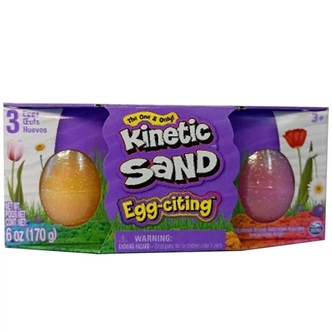 Kinetic Sand: Egg-Citing homokgyurma 170g – Spin Master