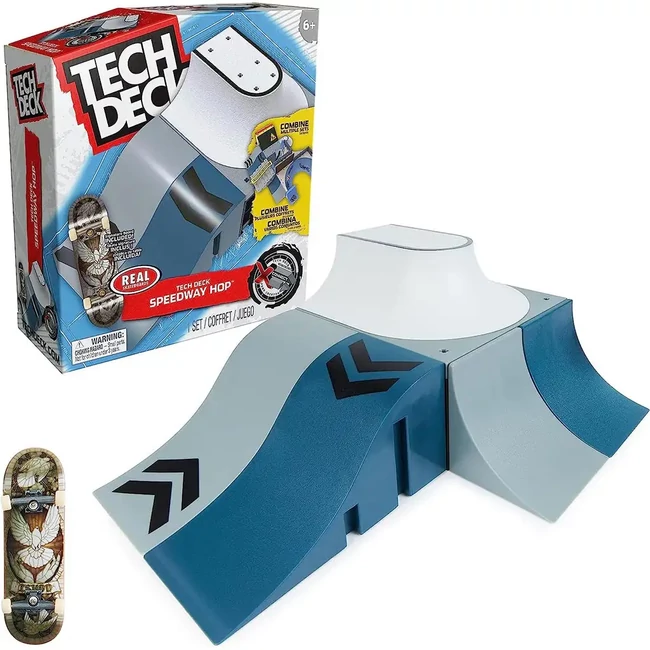 Tech Deck Speedway Hop pálya szett gördeszkával – Spin Master