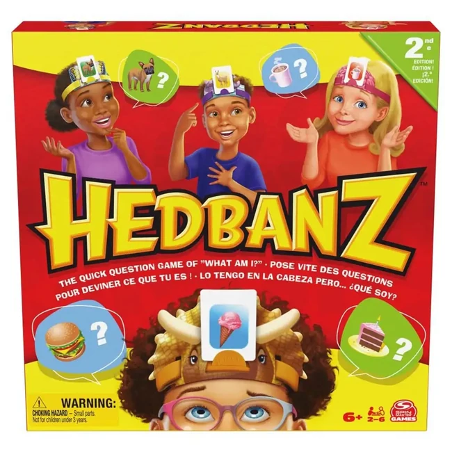 Hedbanz új kiadás társasjáték – Spin Master