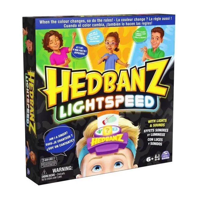 Hedbanz LightSpeed társasjáték – Spin Master