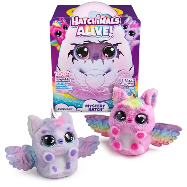 Hatchimals: Alive! meglepetés Pufficorn – Spin Master