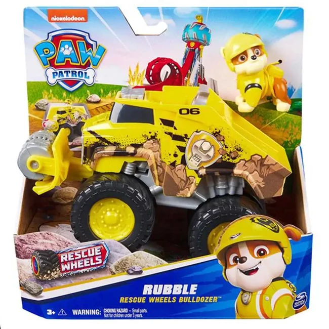 Mancs Őrjárat: Rescue Wheels Rubble járgánya – Spin Master