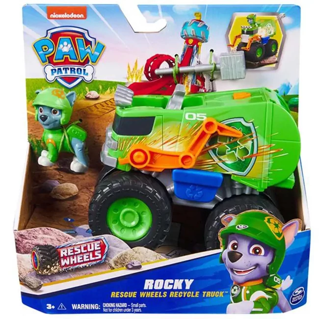 Mancs Őrjárat: Rescue Wheels Rocky járgánya – Spin Master