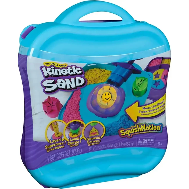 Kinetic Sand: SquishMotion homokgyurma 454g – Spin Master