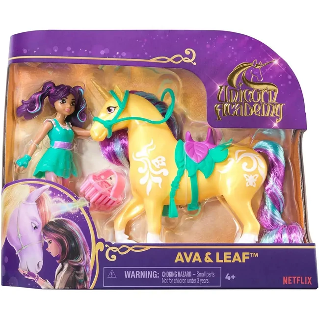 Unikornis Akadémia: Unikornis babával – Ava és Leaf – Spin Master