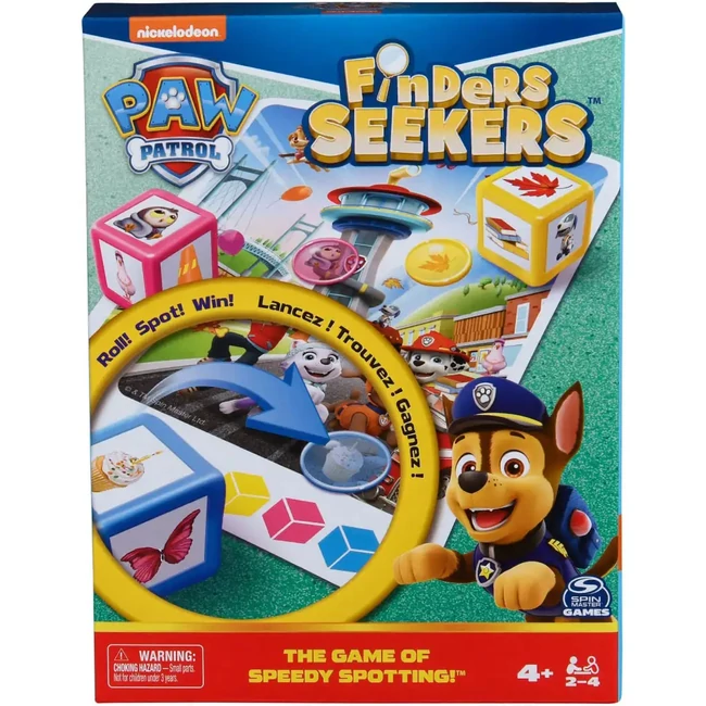 Mancs Őrjárat: Finders Seekers társasjáték – Spin Master