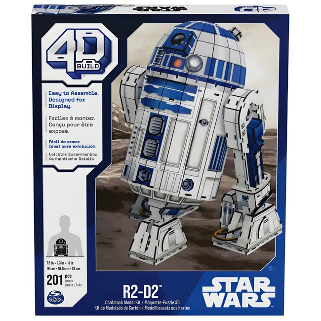 Star Wars: R2-D2 4D 201 db-os puzzle – Spin Master