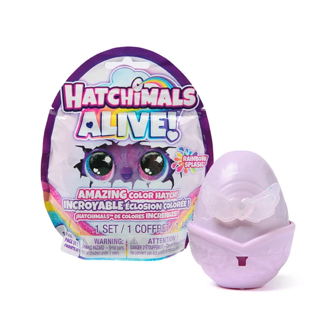 Hatchimals: Alive! gyűjthető meglepetés figura tojásban
