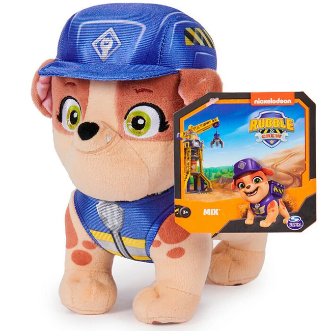 Mancs őrjárat: Rubble és csapata Mix plüss 19 cm – Spin Master