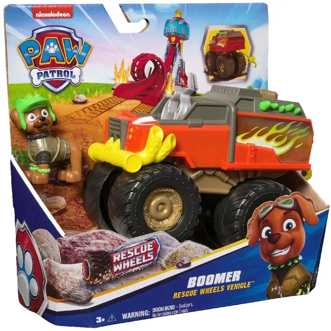 Mancs Őrjárat: Rescue Wheels Boomer járgánya – Spin Master