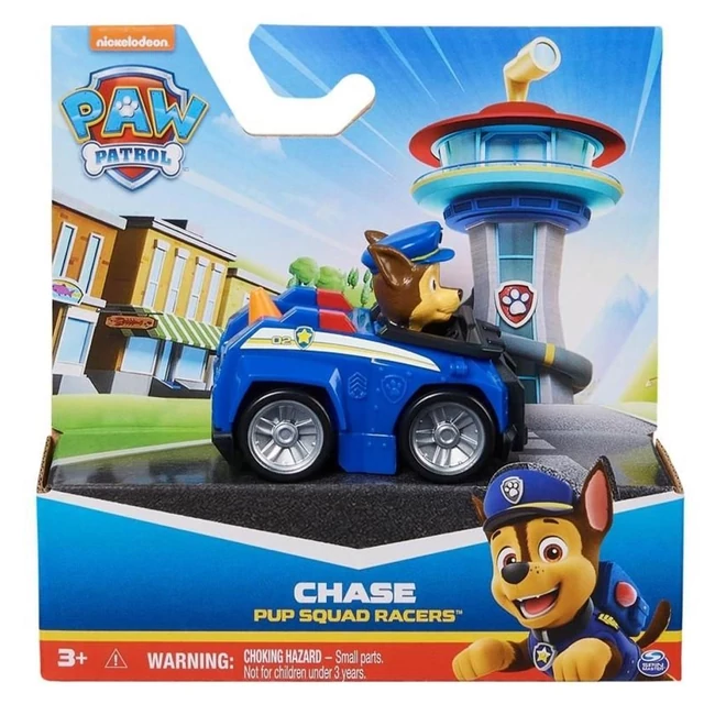 Mancs Őrjárat: Pup Squad Racers Chase kisautó 1/64 – Spin Master