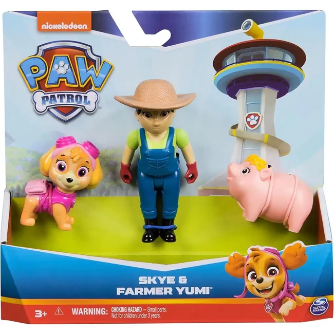 Mancs Őrjárat: Skye kiskutya és Farmer Yumi szett – Spin Master