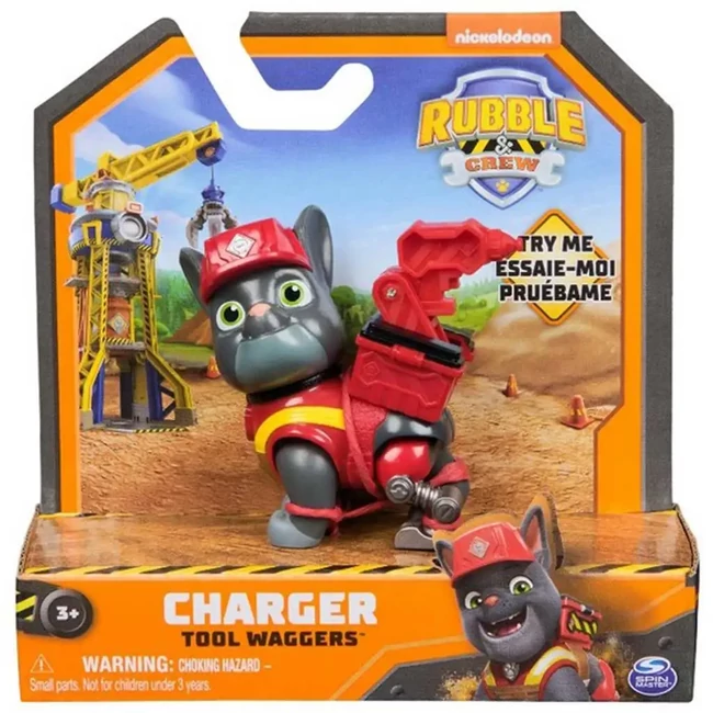 Mancs Őrjárat: Rubble és csapata – Charger figura – Spin Master