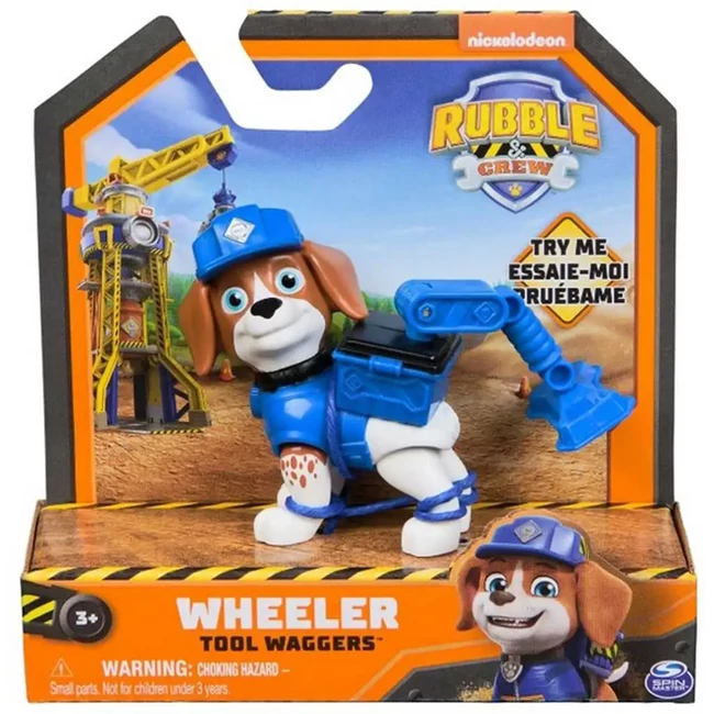Mancs Őrjárat: Rubble és csapata – Wheeler figura – Spin Master