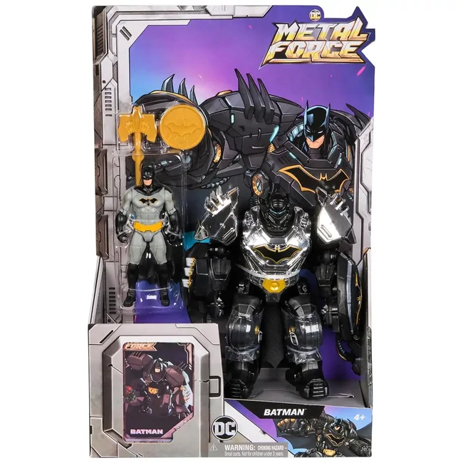 DC Metal Force Batman játékfigura szett – Spin Master