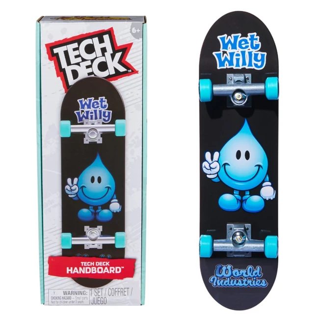 Tech Deck: Handboard óriásdeszka World Industries Wet Willy mintás gördeszka – Spin Master