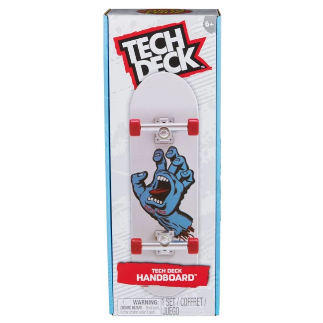 Tech Deck: Handboard óriásdeszka Santa Cruz mintás gördeszka – Spin Master