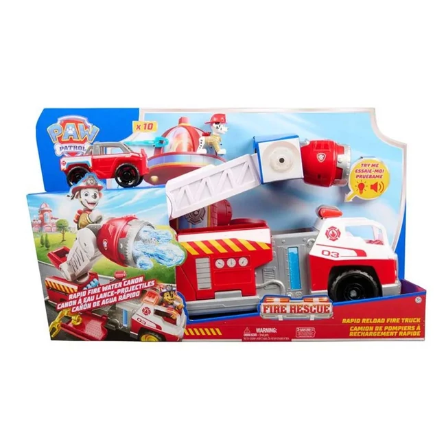 Mancs Őrjárat Fire Rescue: Tűzoltó autó – Spin Master