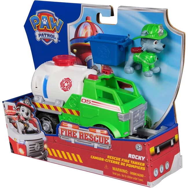 Mancs Őrjárat Fire Rescue: Rocky járműve – Spin Master